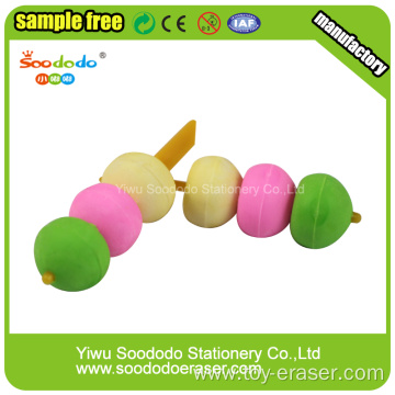 Meatballs Shaped Eraser ,Stationery Rubber Puzzle eraser